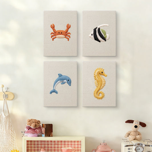 Set van 4 Mini's - Onderwaterwereld