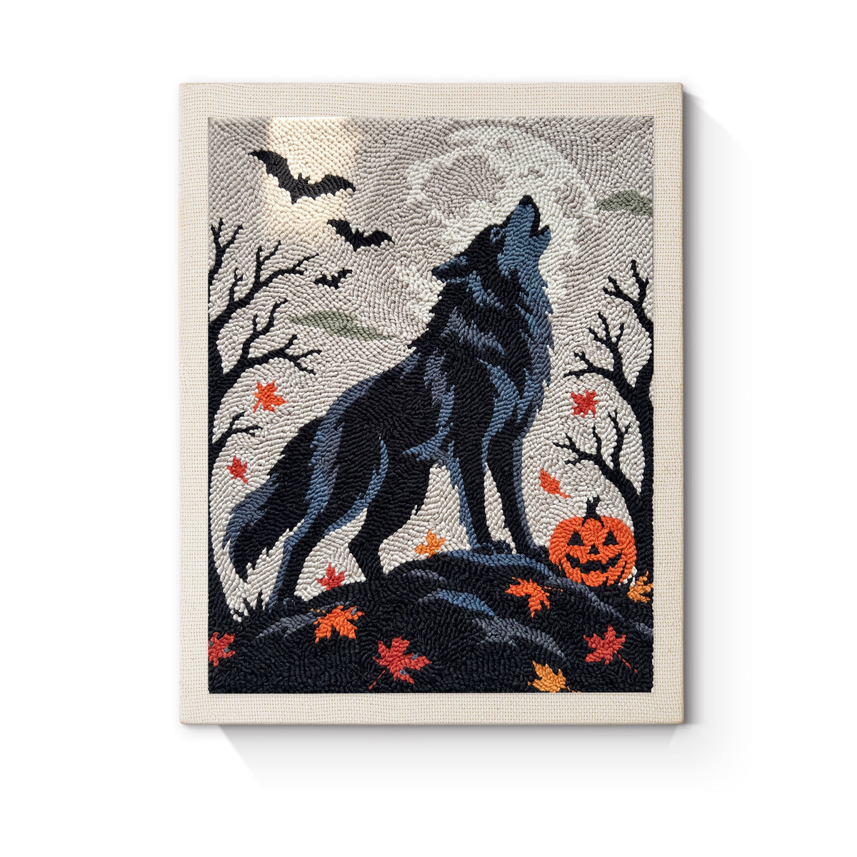Huilende wolf