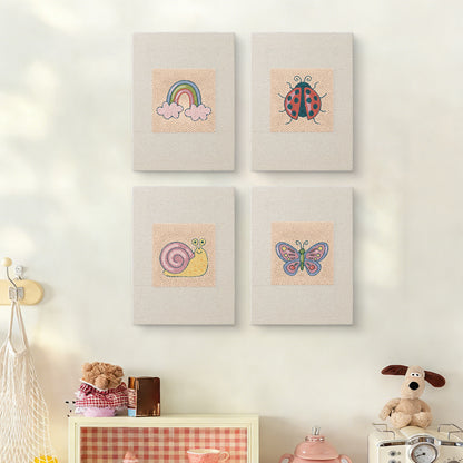 Set van 4 Mini's - Schattige Natuur