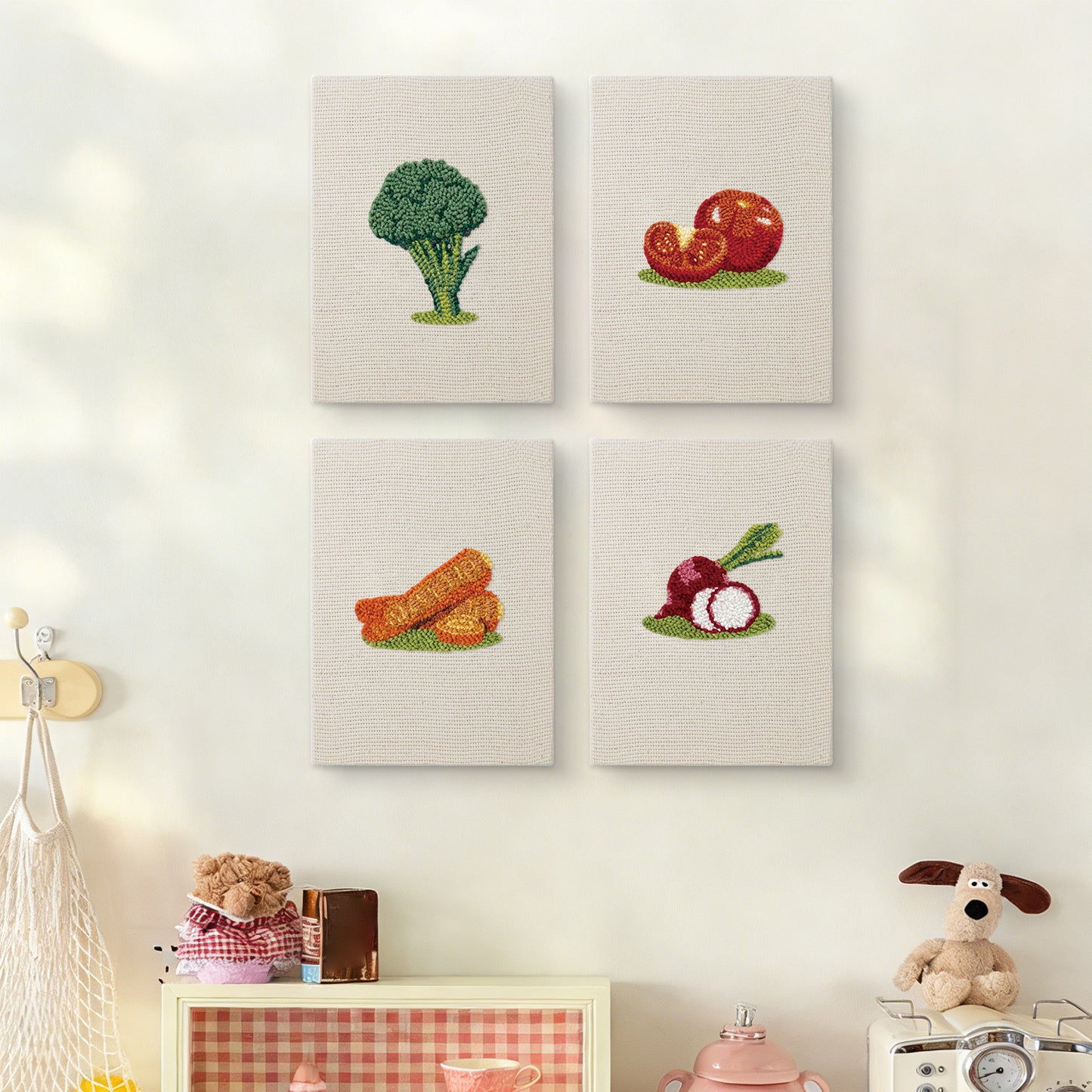 Set van 4 Mini's - Groenten