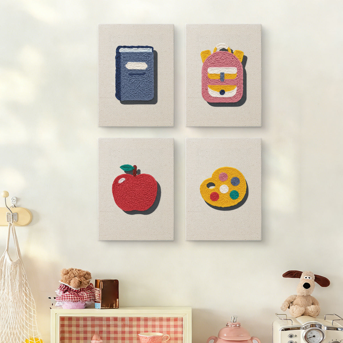 Set van 4 Mini's - Creatief op School