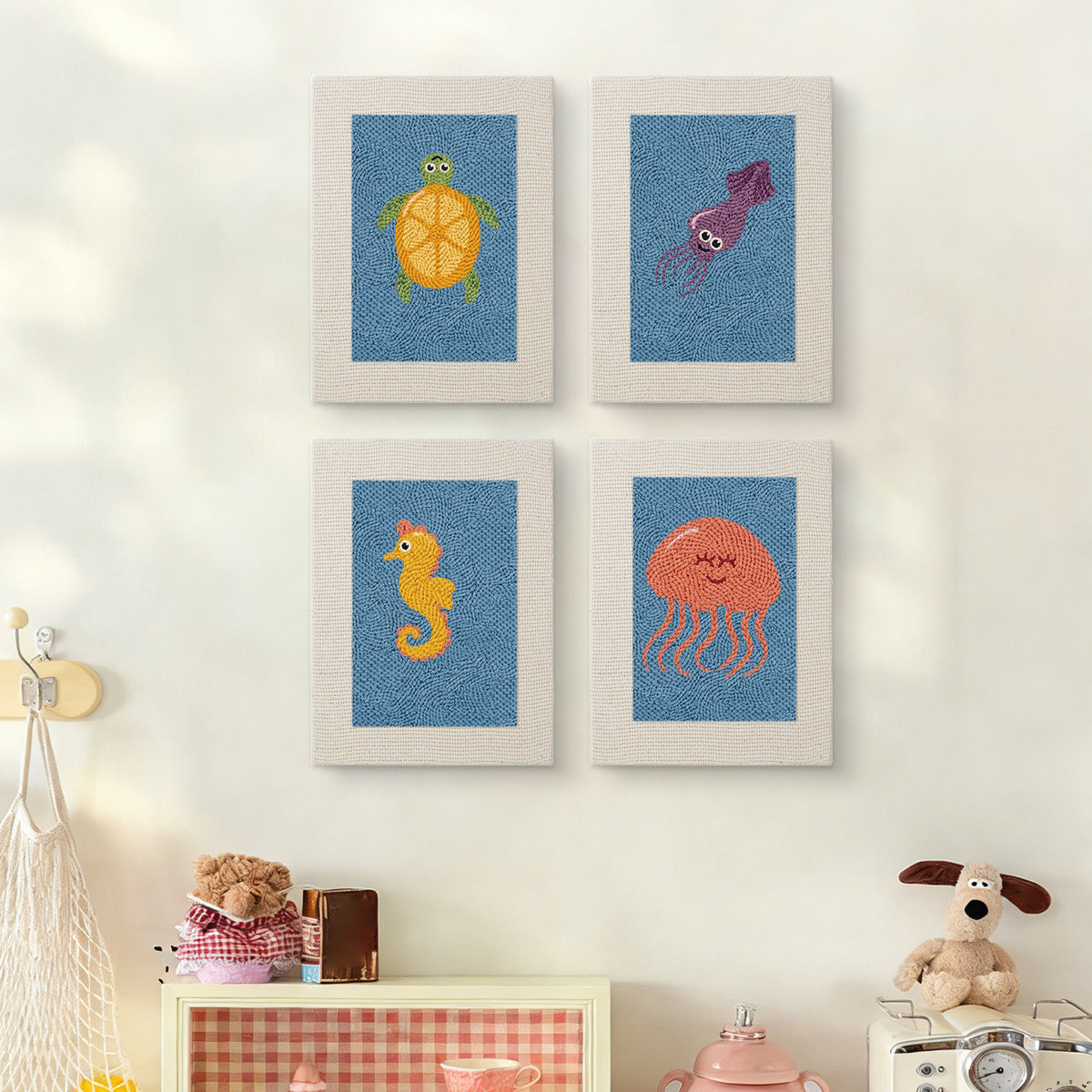 Set van 4 Mini's - Diepzee