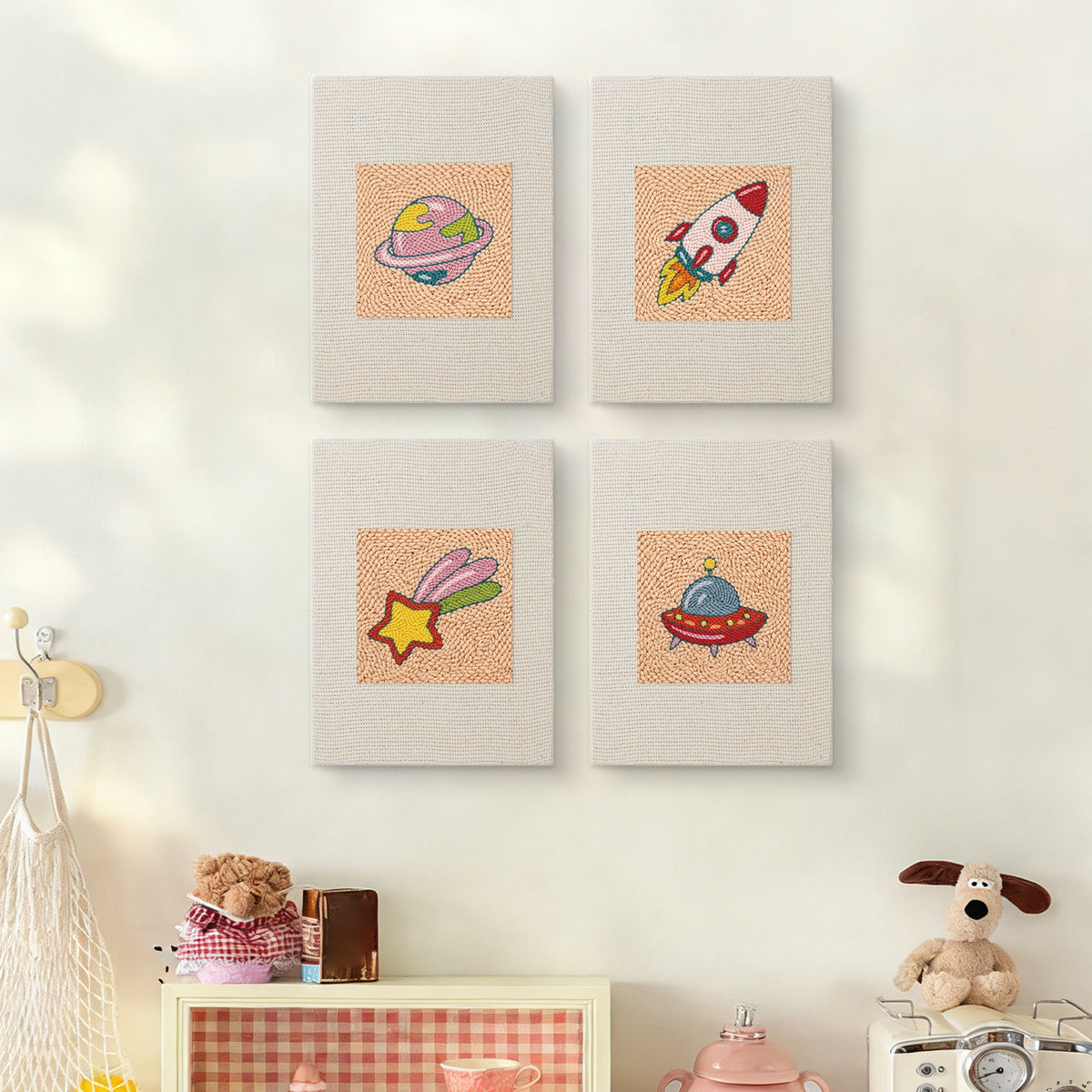 Set van 4 Mini's - Ruimtevaart
