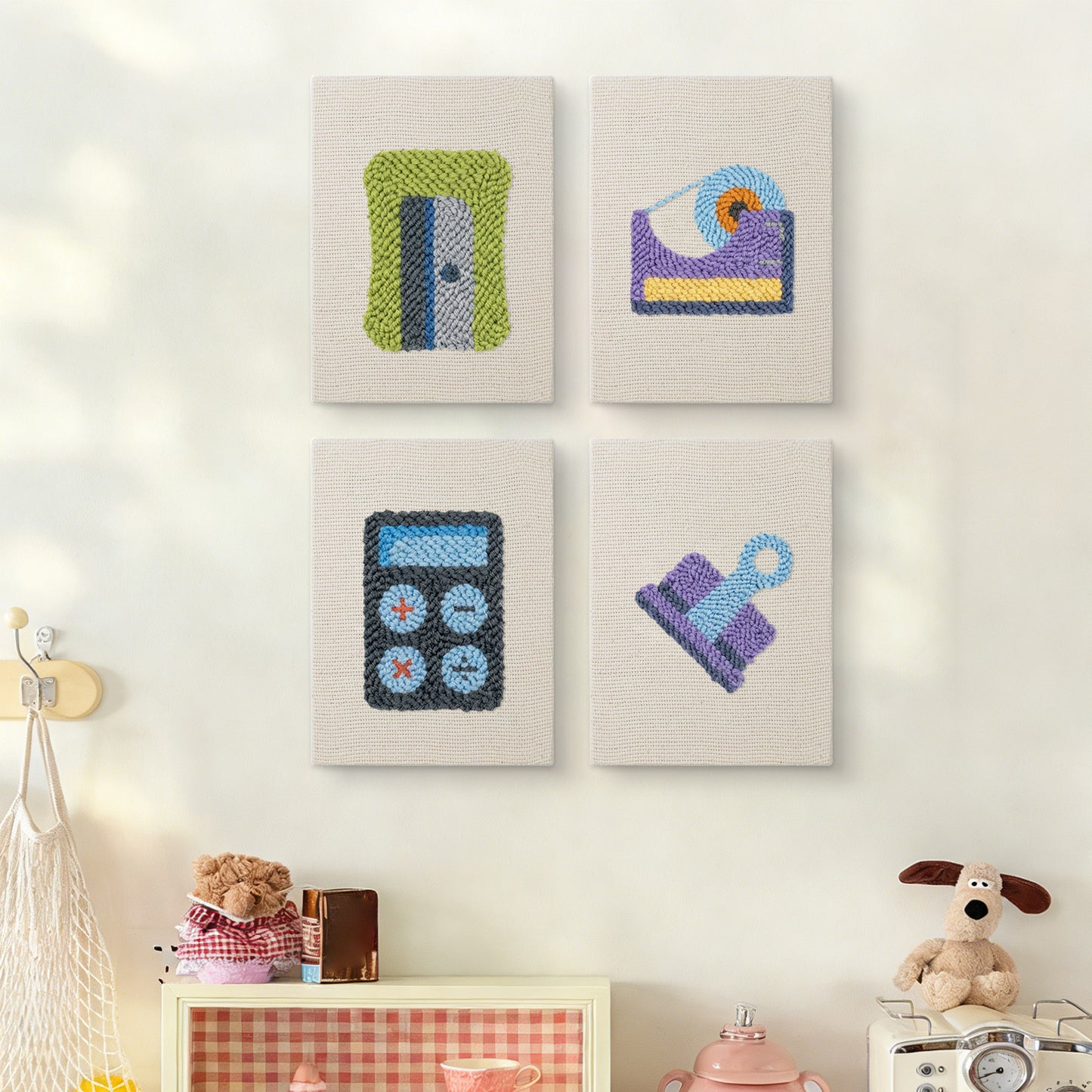 Set van 4 Mini's - Kantoor