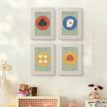 Set van 4 Mini's - Speelkaarten