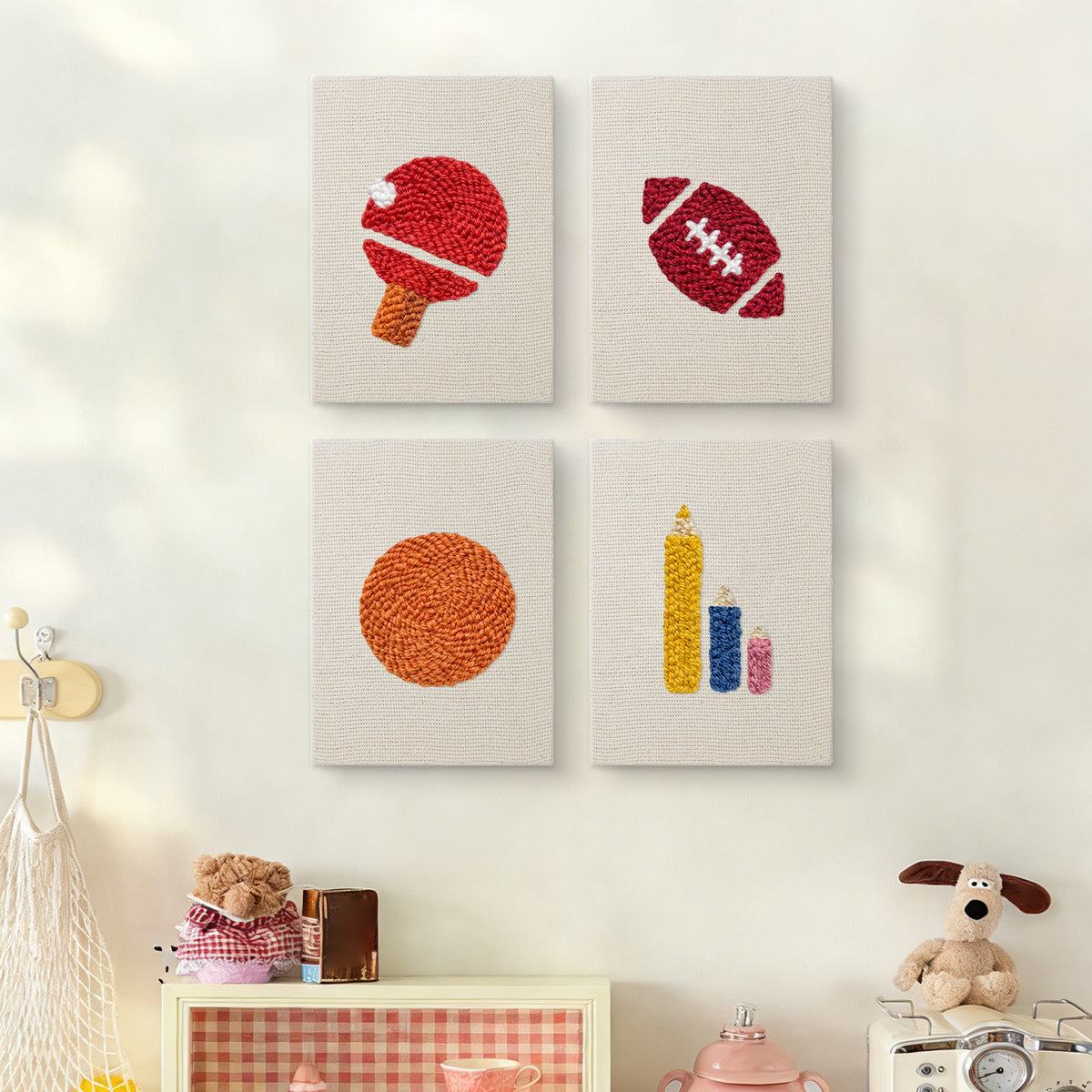 Set van 4 Mini's - Speeltijd