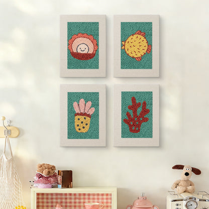 Set van 4 Mini's - Oceaankoraal