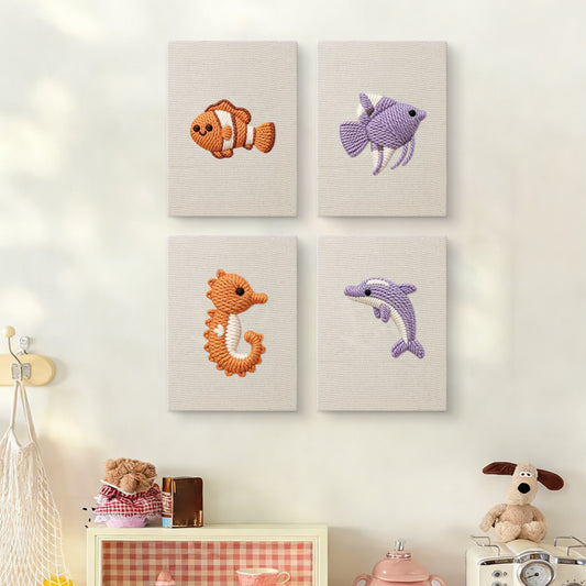 Set van 4 Mini's - Zeedieren