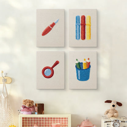Set van 4 Mini's - Knutselen