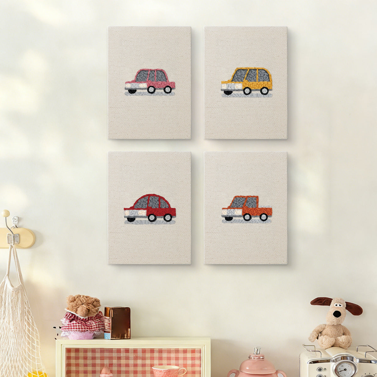 Set van 4 Mini's - Auto's