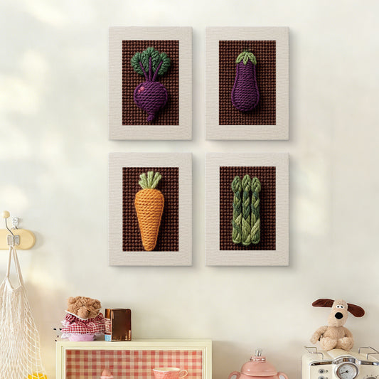 Set van 4 Mini's - Tuingroenten