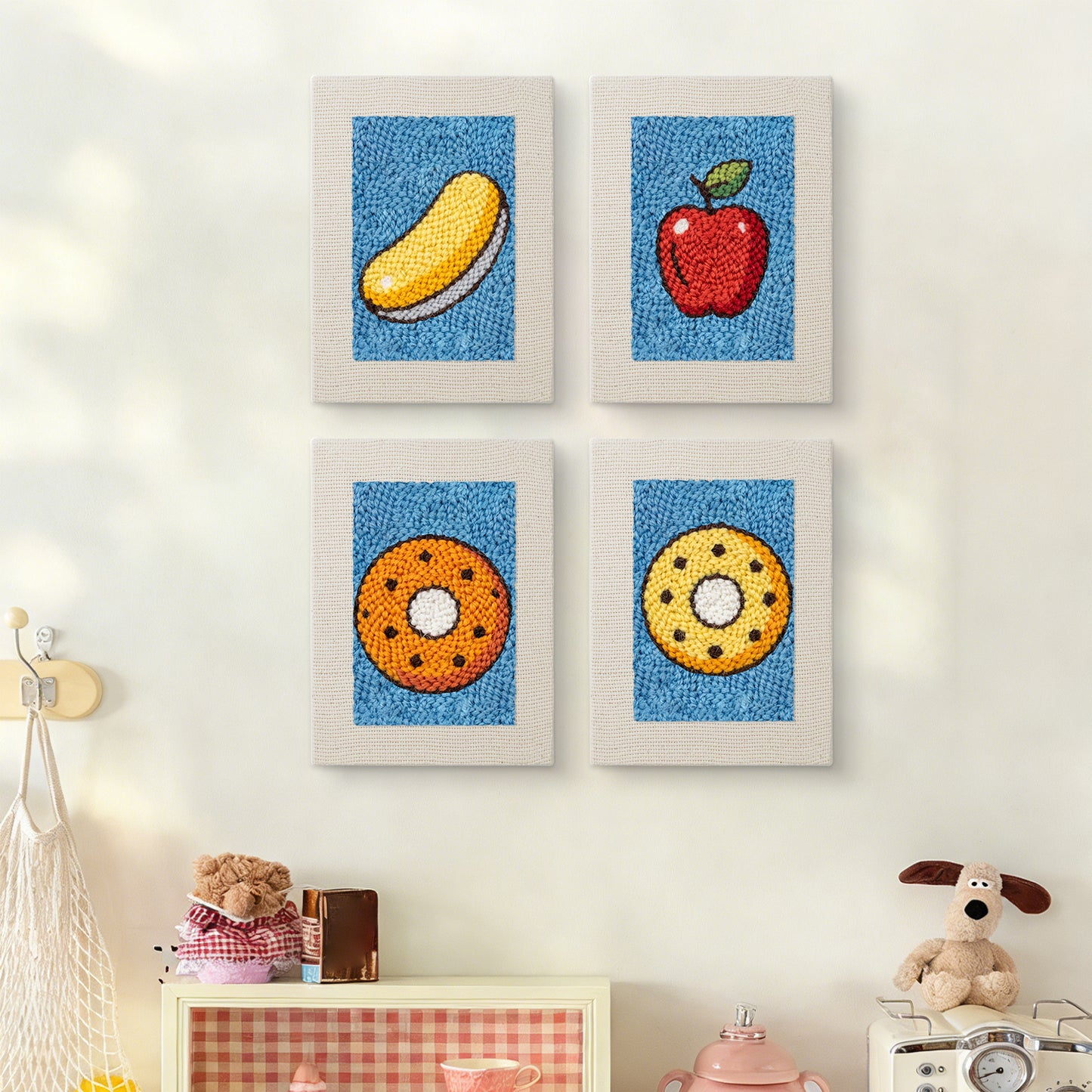 Set van 4 Mini's - Snoep & Fruit