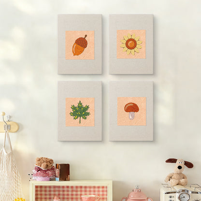Set van 4 Mini's - Herfstnatuur