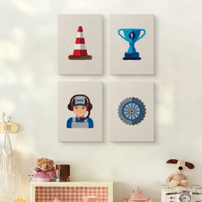 Set van 4 Mini's - Pitstop