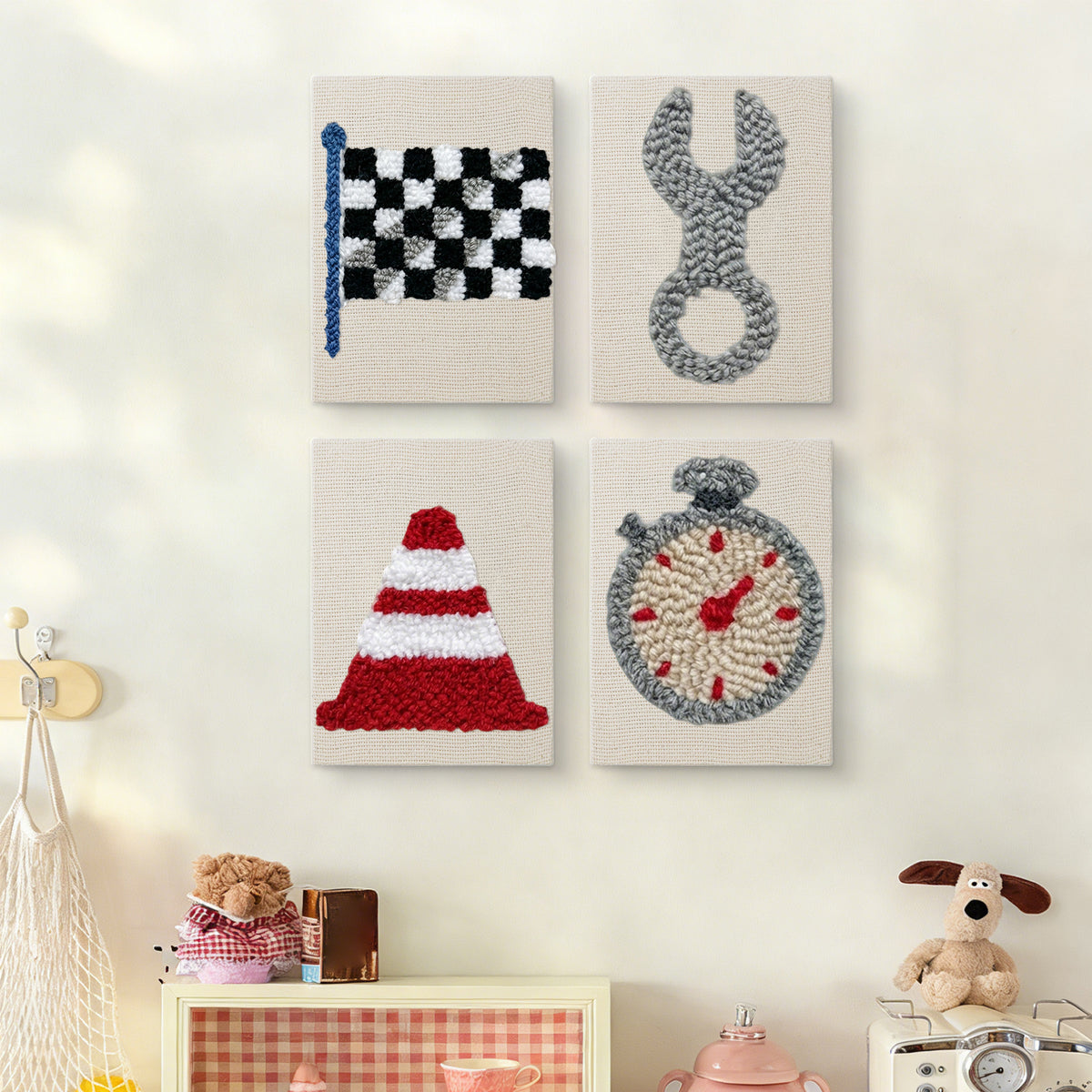 Set van 4 Mini's - Racen 2