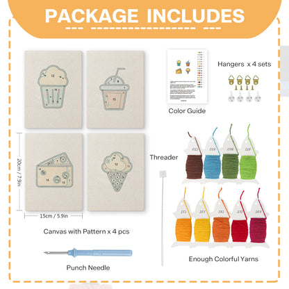 Set van 4 Mini's - Snacks