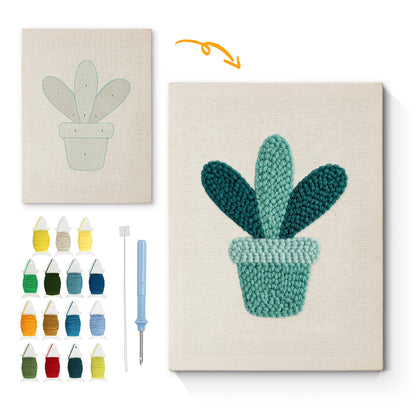 Blauwgroene Cactus