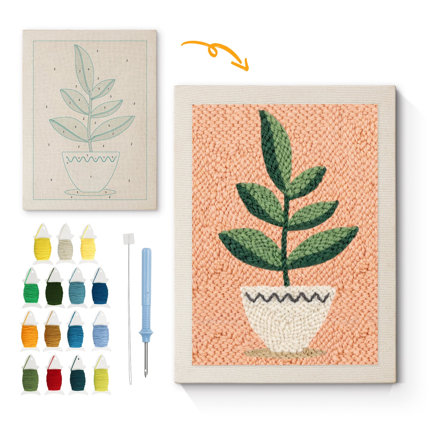 Moderne Bladplant
