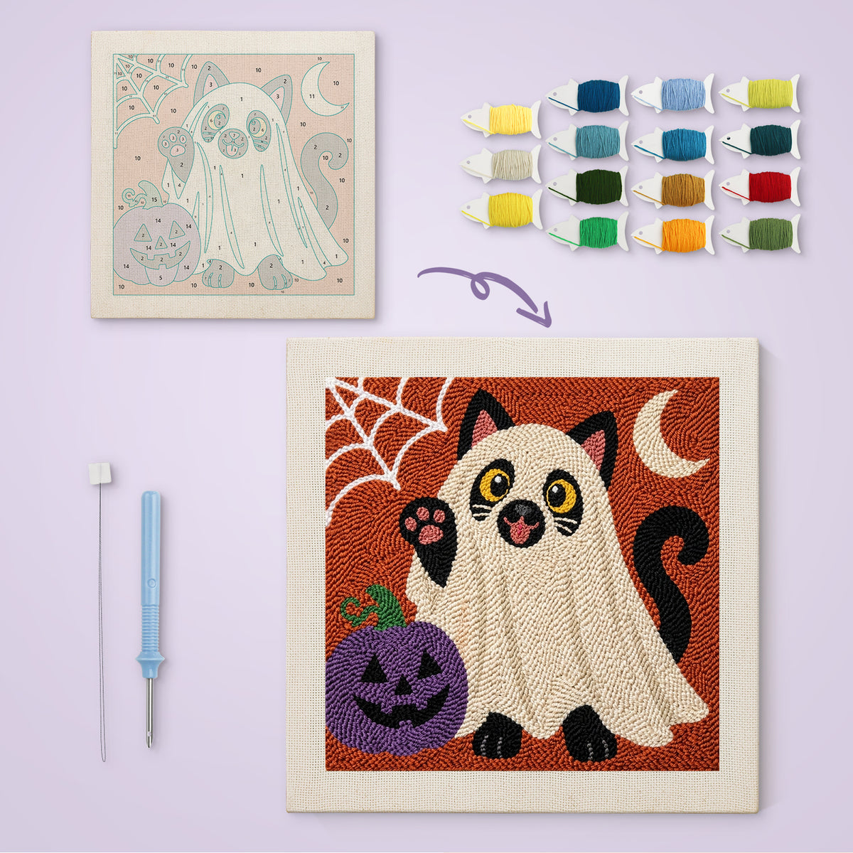 Zwarte spookkat