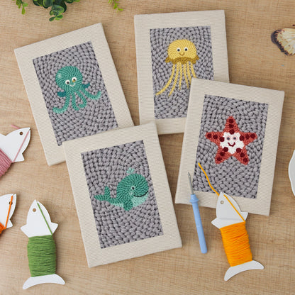 Set van 4 Mini's - Oceaandieren