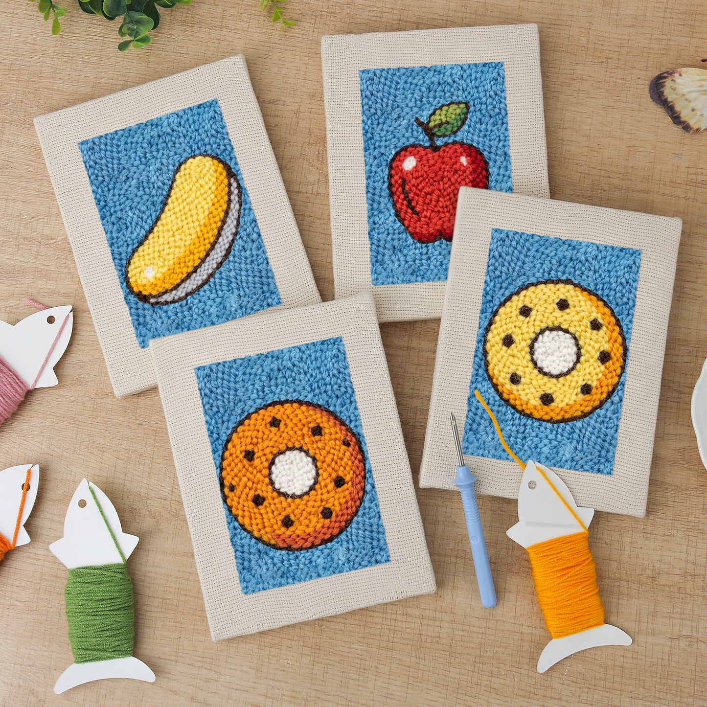 Set van 4 Mini's - Snoep & Fruit