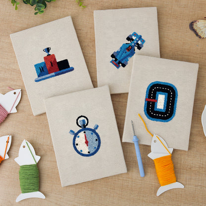 Set van 4 Mini's - Racebaan