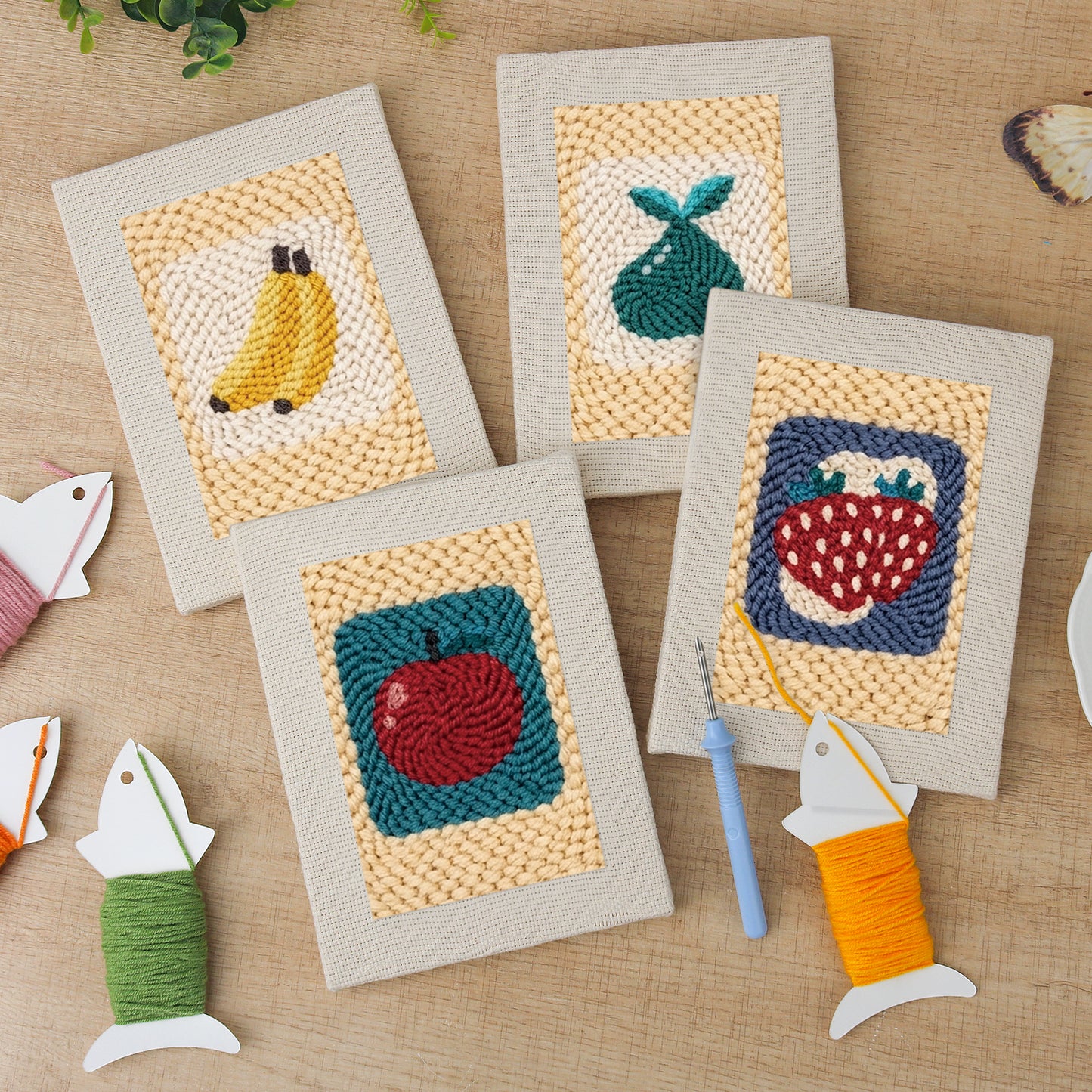 Set van 4 Mini's - Fruitfavorieten