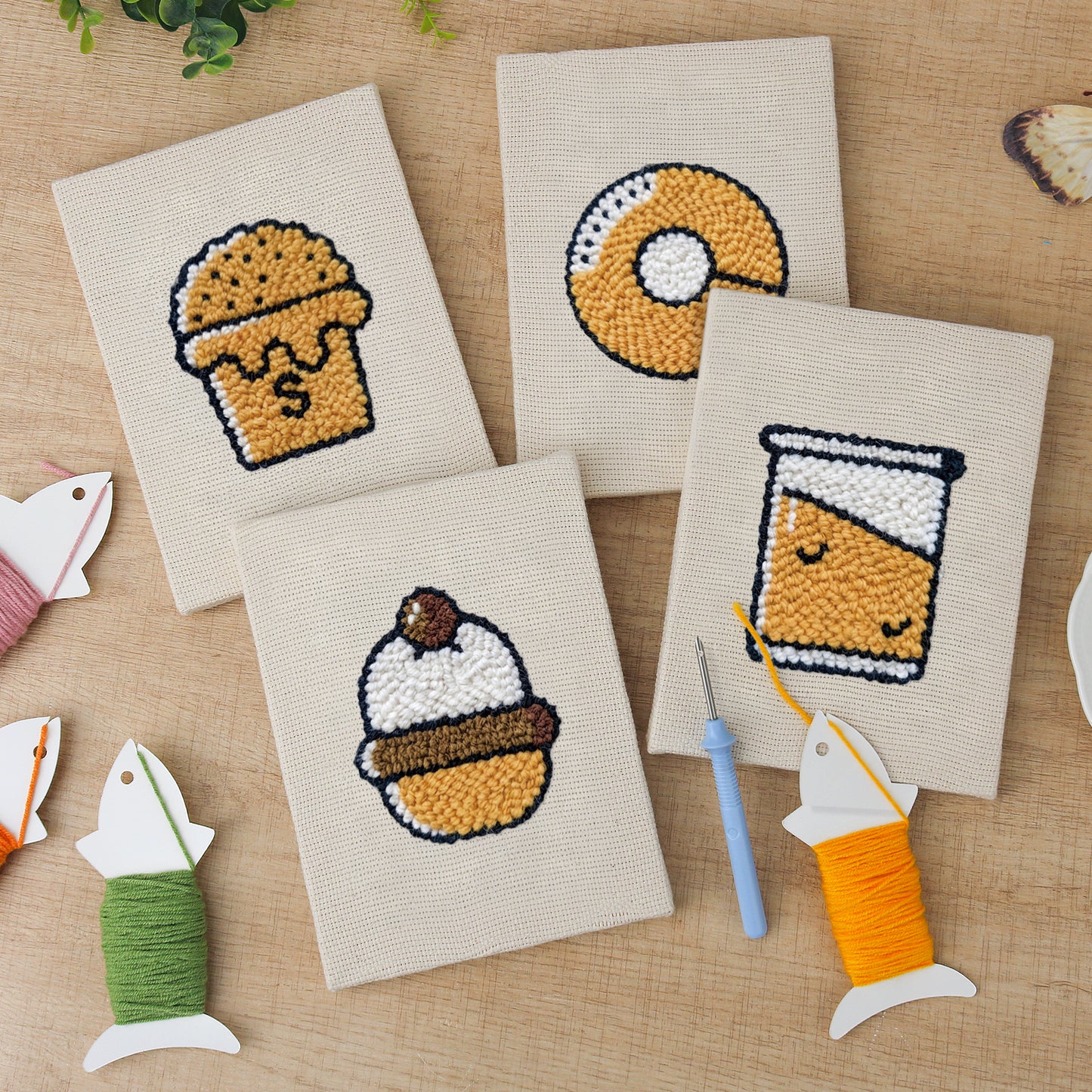 Set van 4 Mini's - Bakkerij