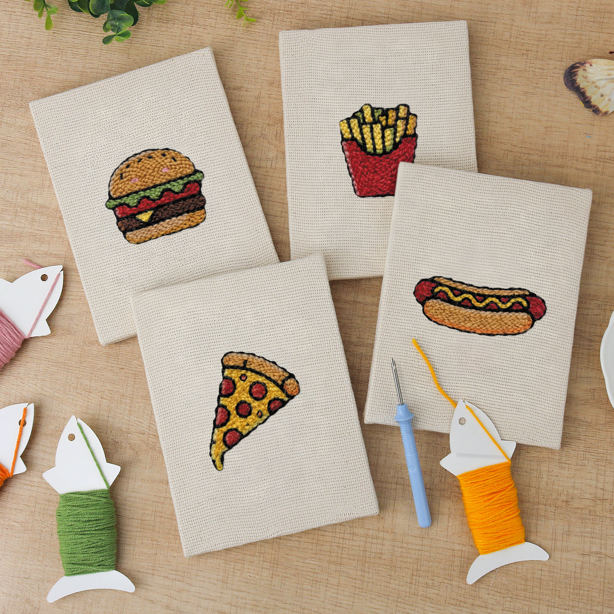 Set van 4 Mini's - Fastfood