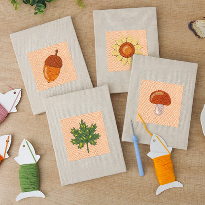 Set van 4 Mini's - Herfstnatuur