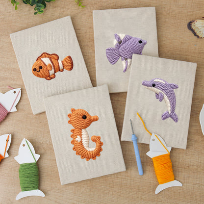 Set van 4 Mini's - Zeedieren