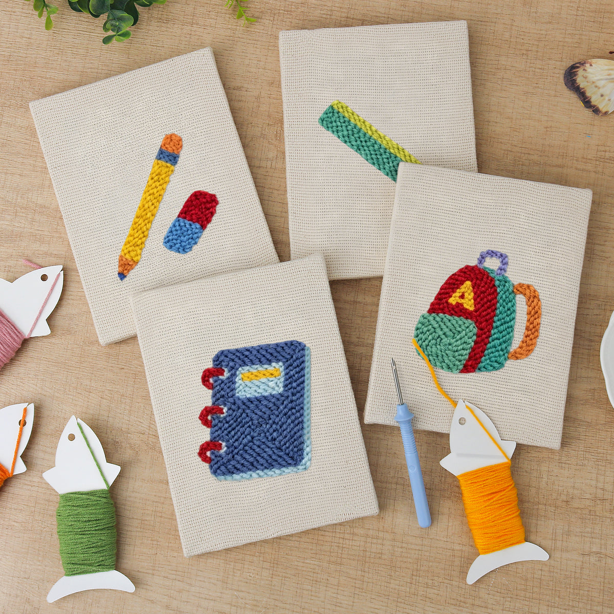 Set van 4 Mini's - School