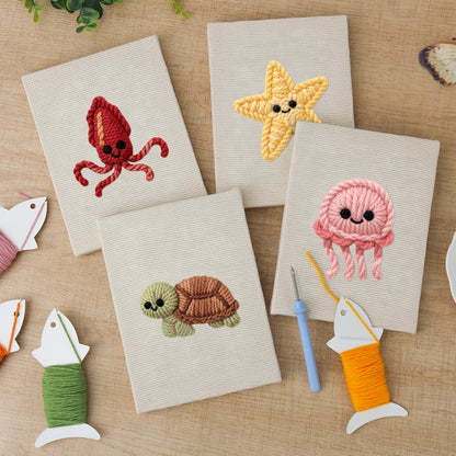 Set van 4 Mini's - Oceaanvrienden