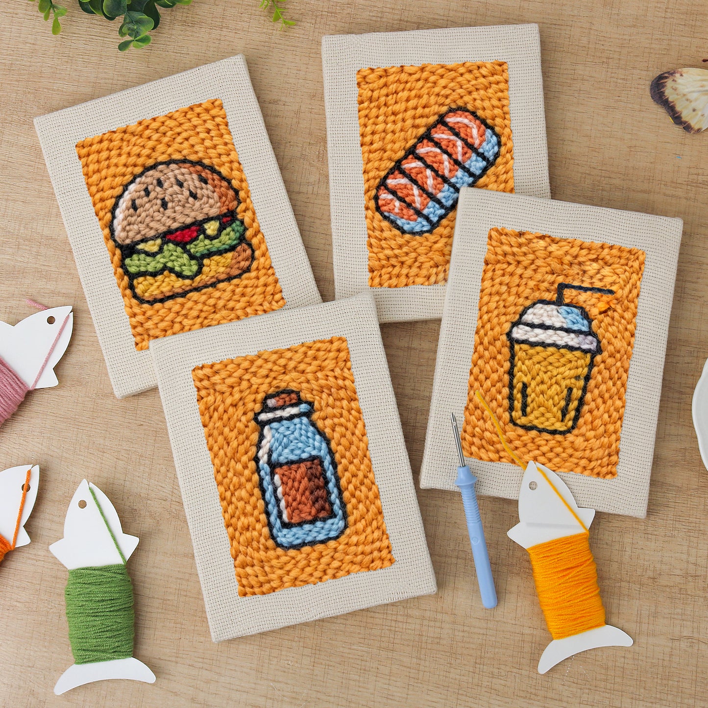 Set van 4 Mini's - Streetfood
