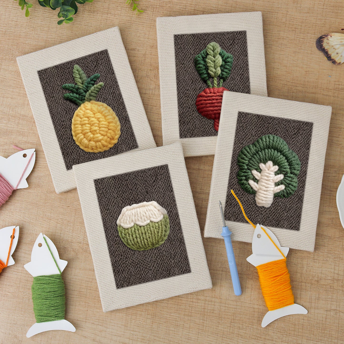 Set van 4 Mini's - Tropische Groenten