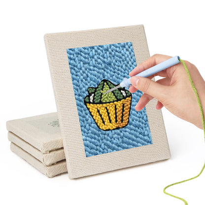 Set van 4 Mini's - Blauw Eten