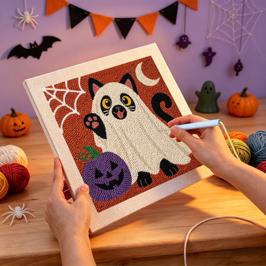Zwarte spookkat