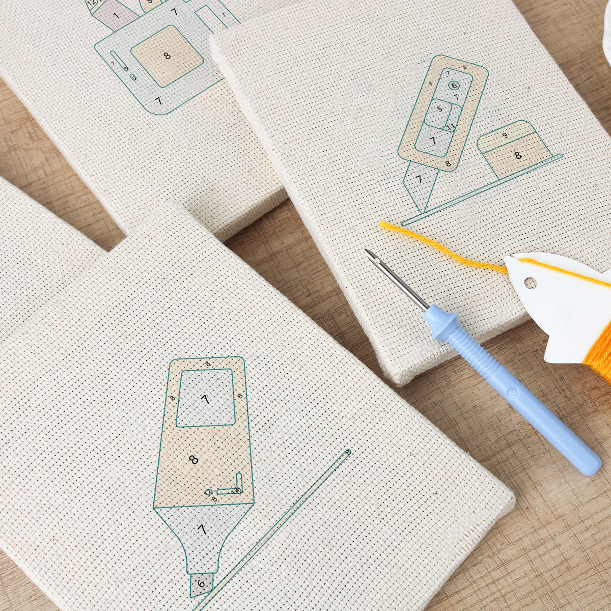Set van 4 Mini's - Creatief