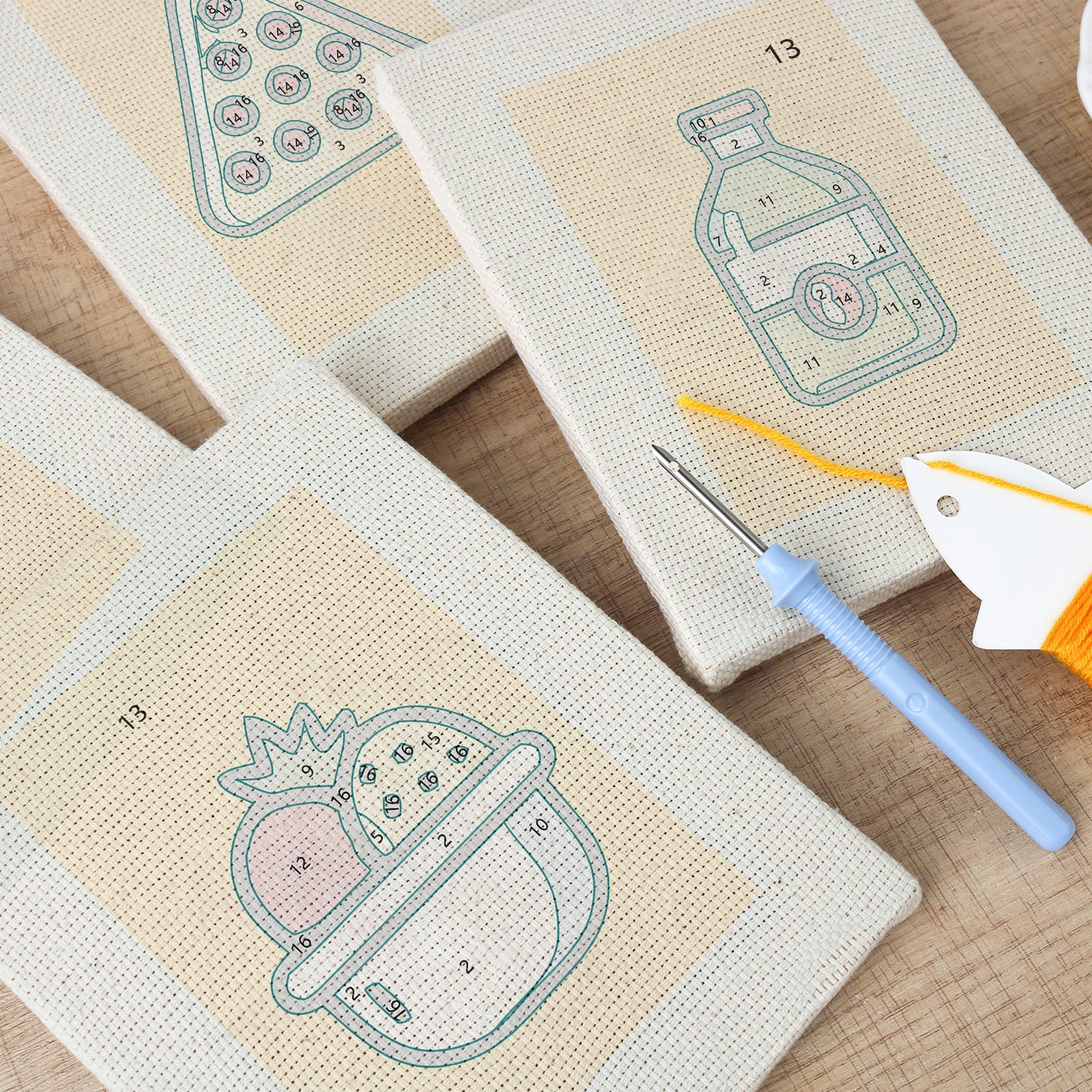 Set van 4 Mini's - Picknick
