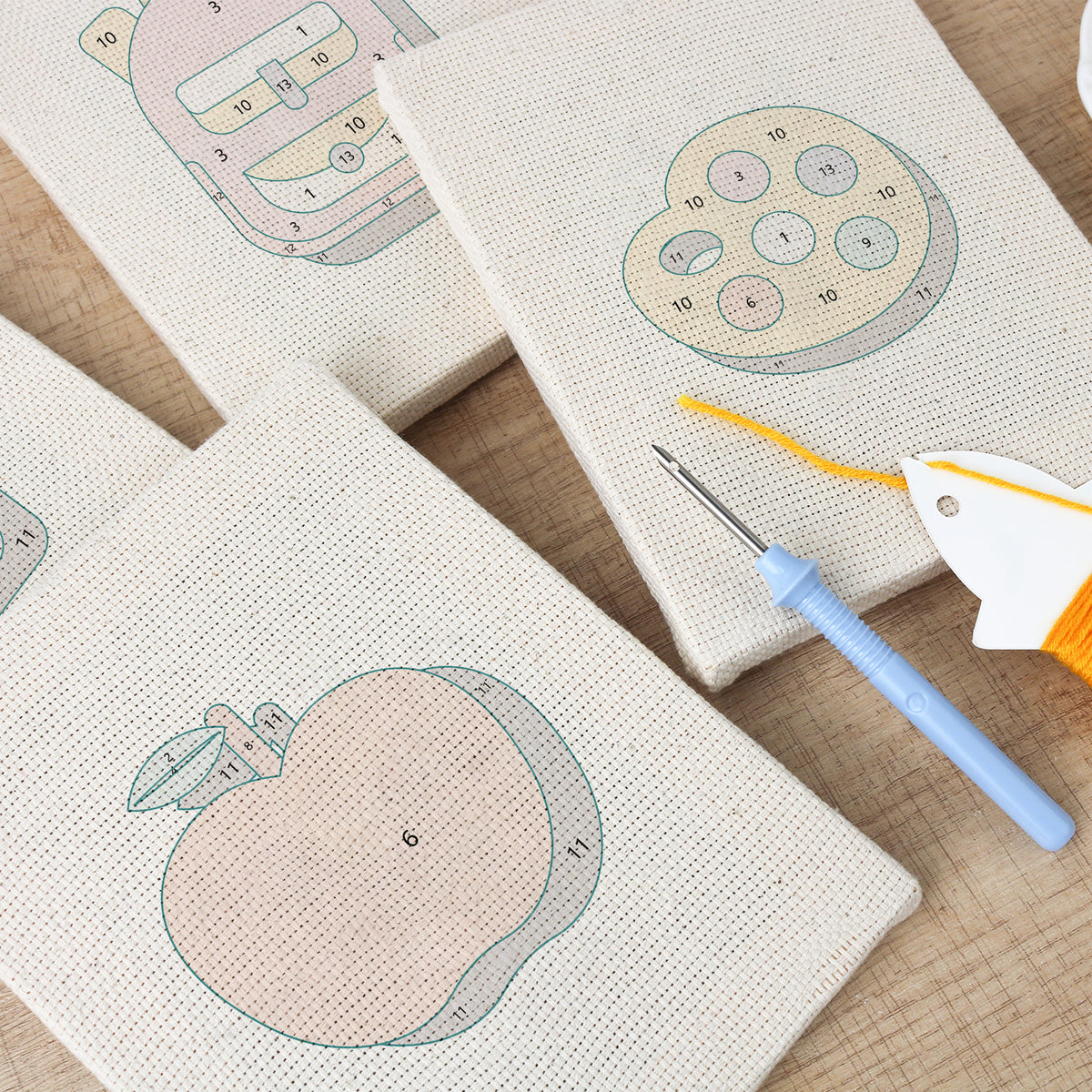 Set van 4 Mini's - Creatief op School