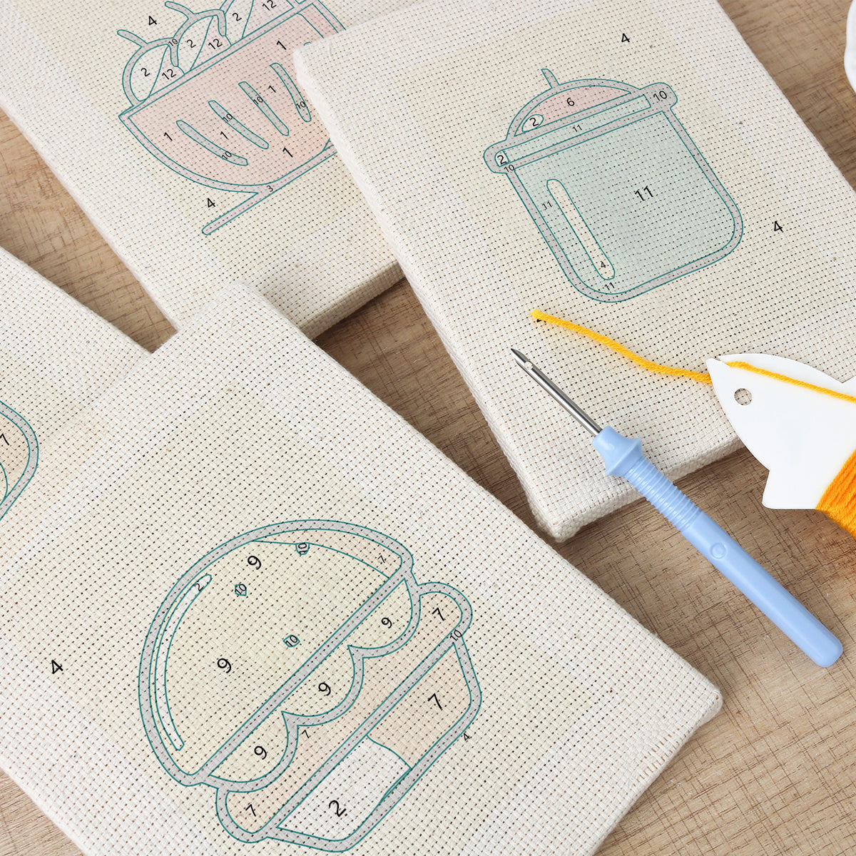 Set van 4 Mini's - Keuken