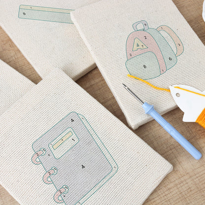 Set van 4 Mini's - School