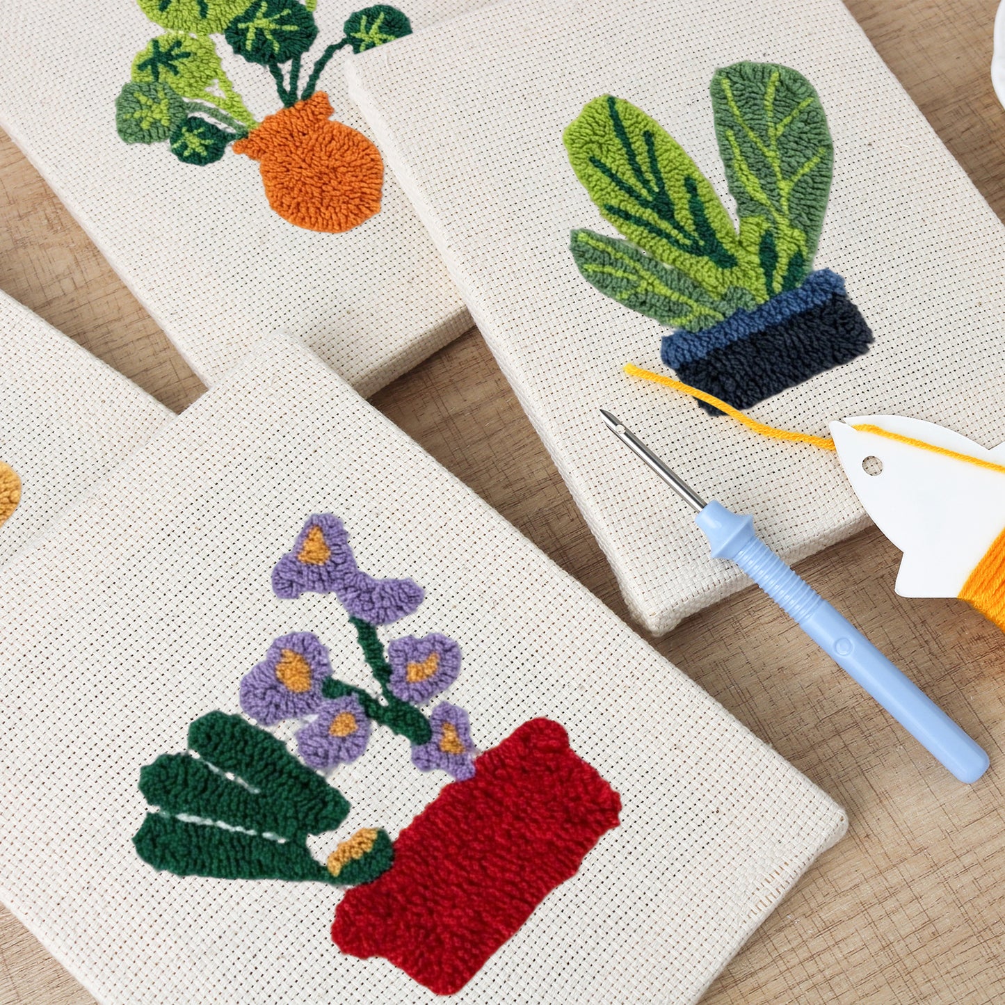 Set van 4 Mini's - Cactussen