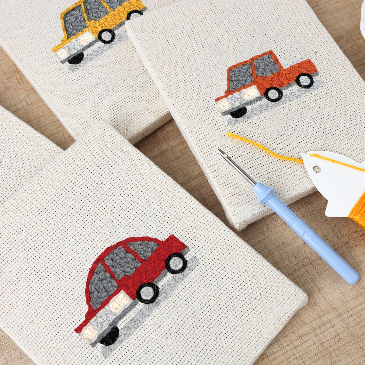 Set van 4 Mini's - Auto's
