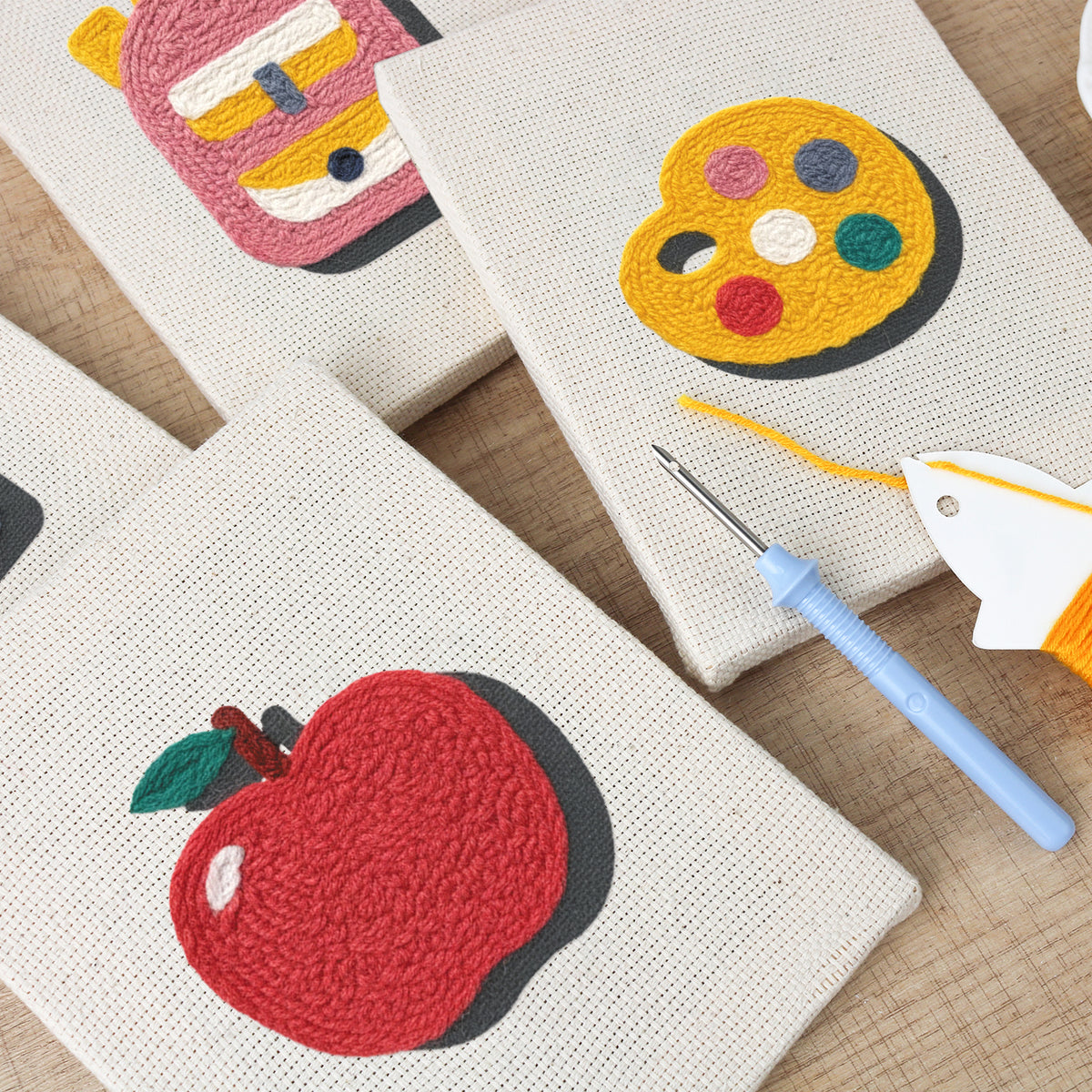 Set van 4 Mini's - Creatief op School