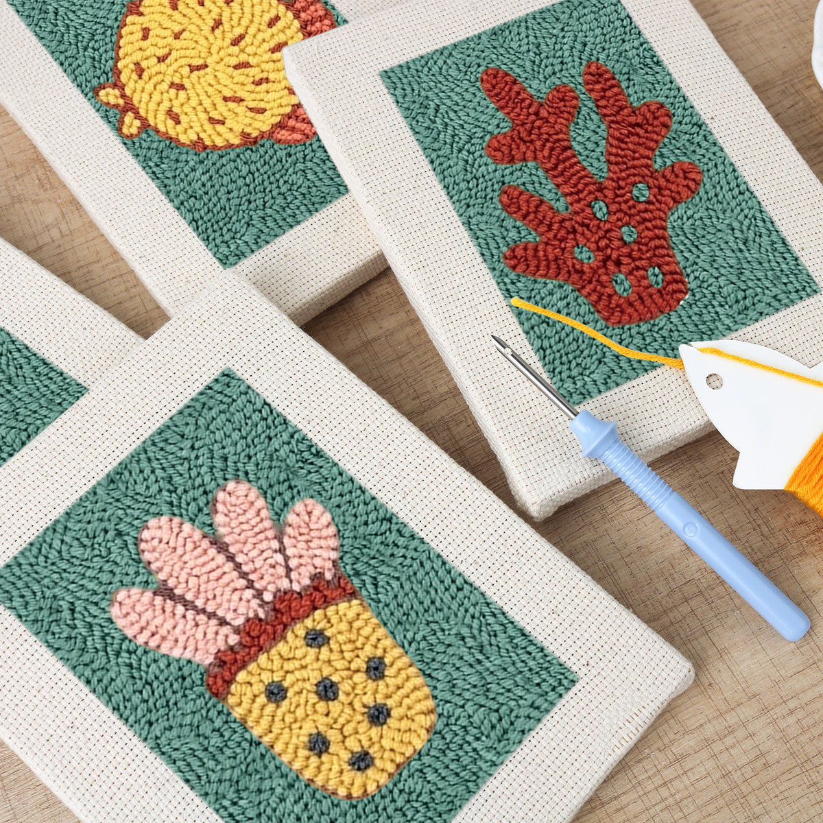 Set van 4 Mini's - Oceaankoraal