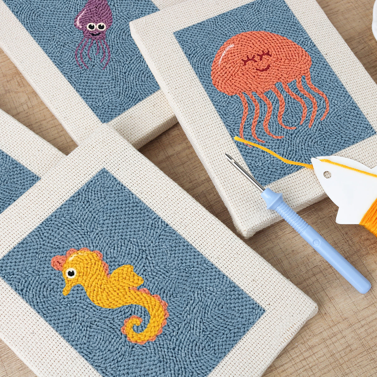 Set van 4 Mini's - Diepzee