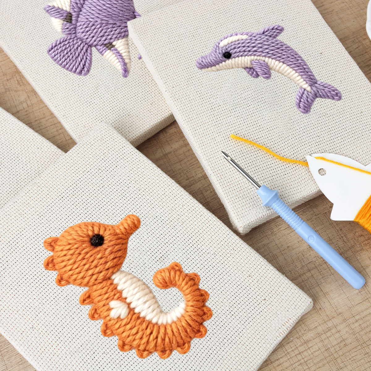 Set van 4 Mini's - Zeedieren