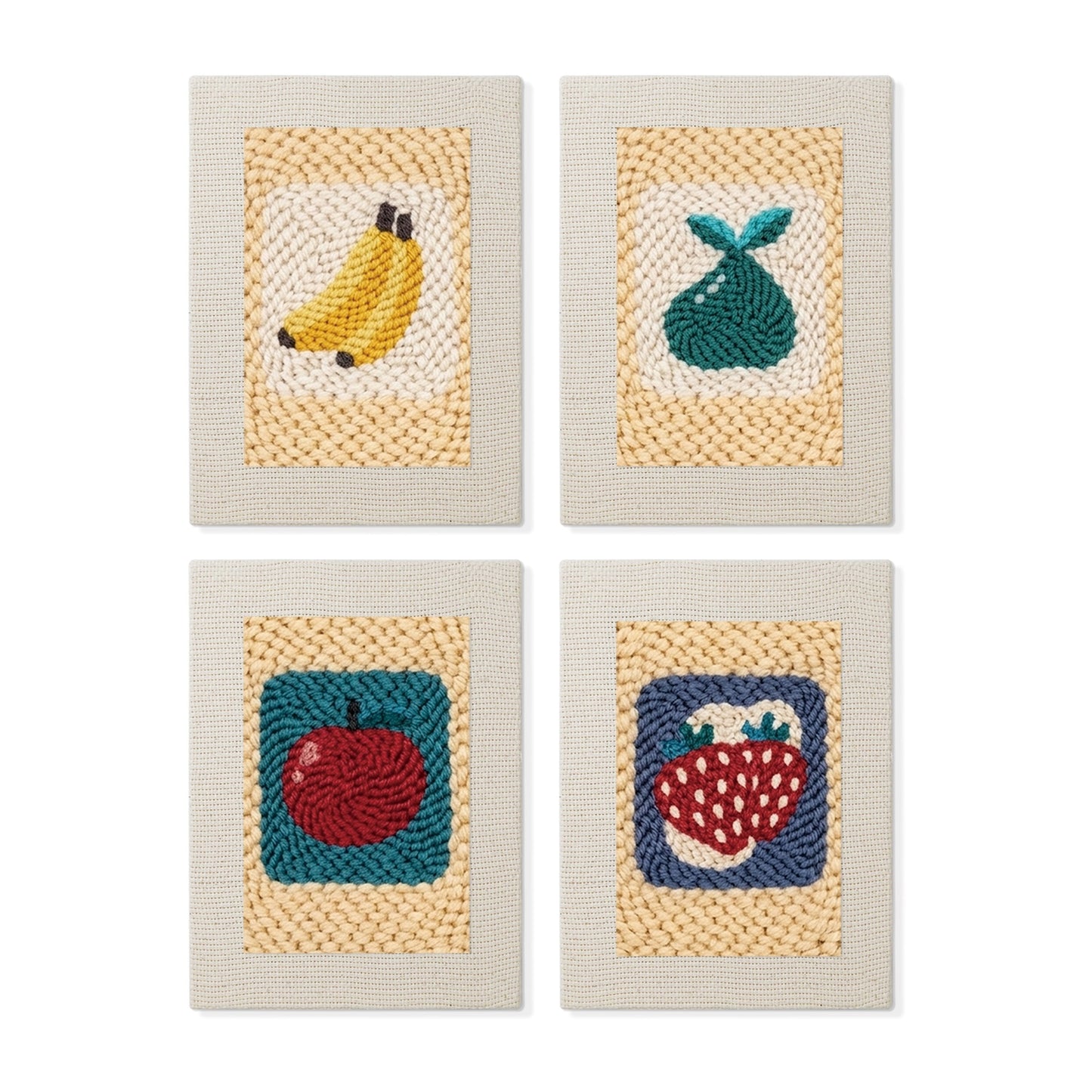 Set van 4 Mini's - Fruitfavorieten