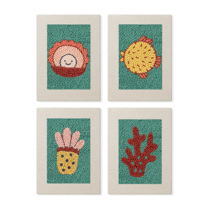 Set van 4 Mini's - Oceaankoraal